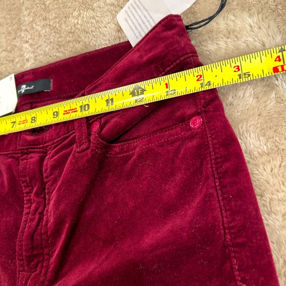 7 for All Mankind super skinny high rise corduroy jeans - Picture 4 of 11